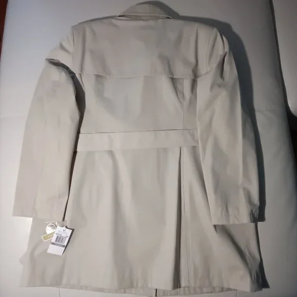 Michael Kors Trench Coat Jacket Belted New with Tags - Picture 2 of 6